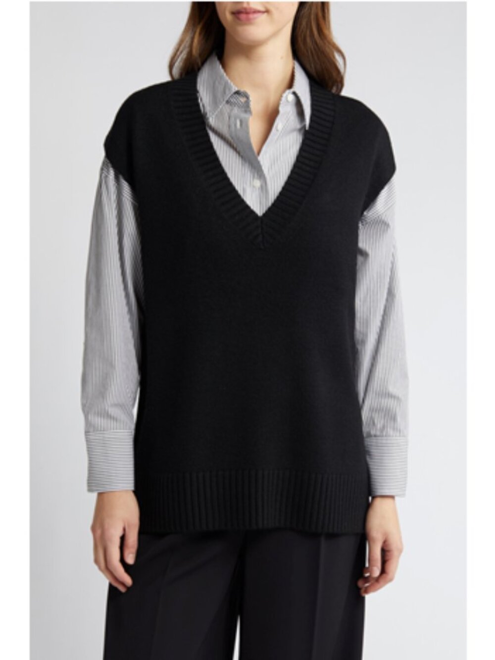 Nordstrom Oversize Sweater Vest